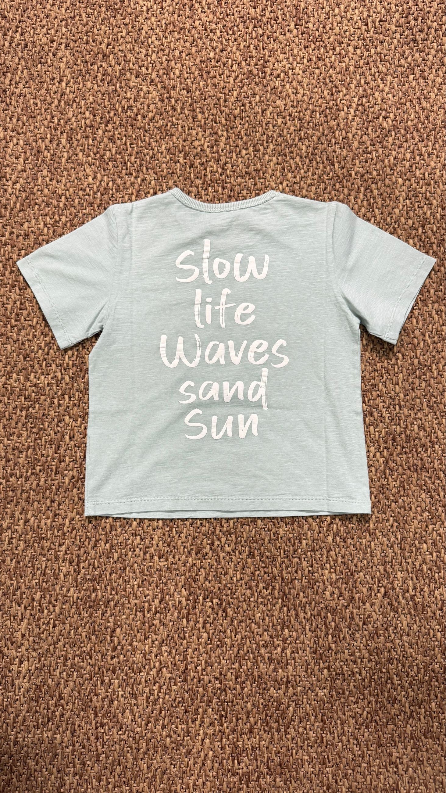 T-shirt bambino palma Zhoe e Tobiah