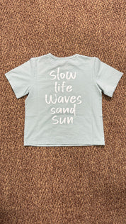 T-shirt bambino palma Zhoe e Tobiah