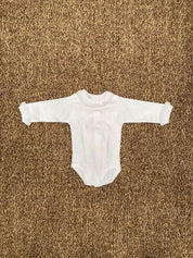 Body neonati con dettagli ricamati Babidu