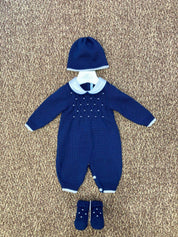 Tutina neonati con cappellino e scarpine Bebè di Almy