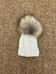 Cappellino bimbi lana pon pon Gio Higuamy
