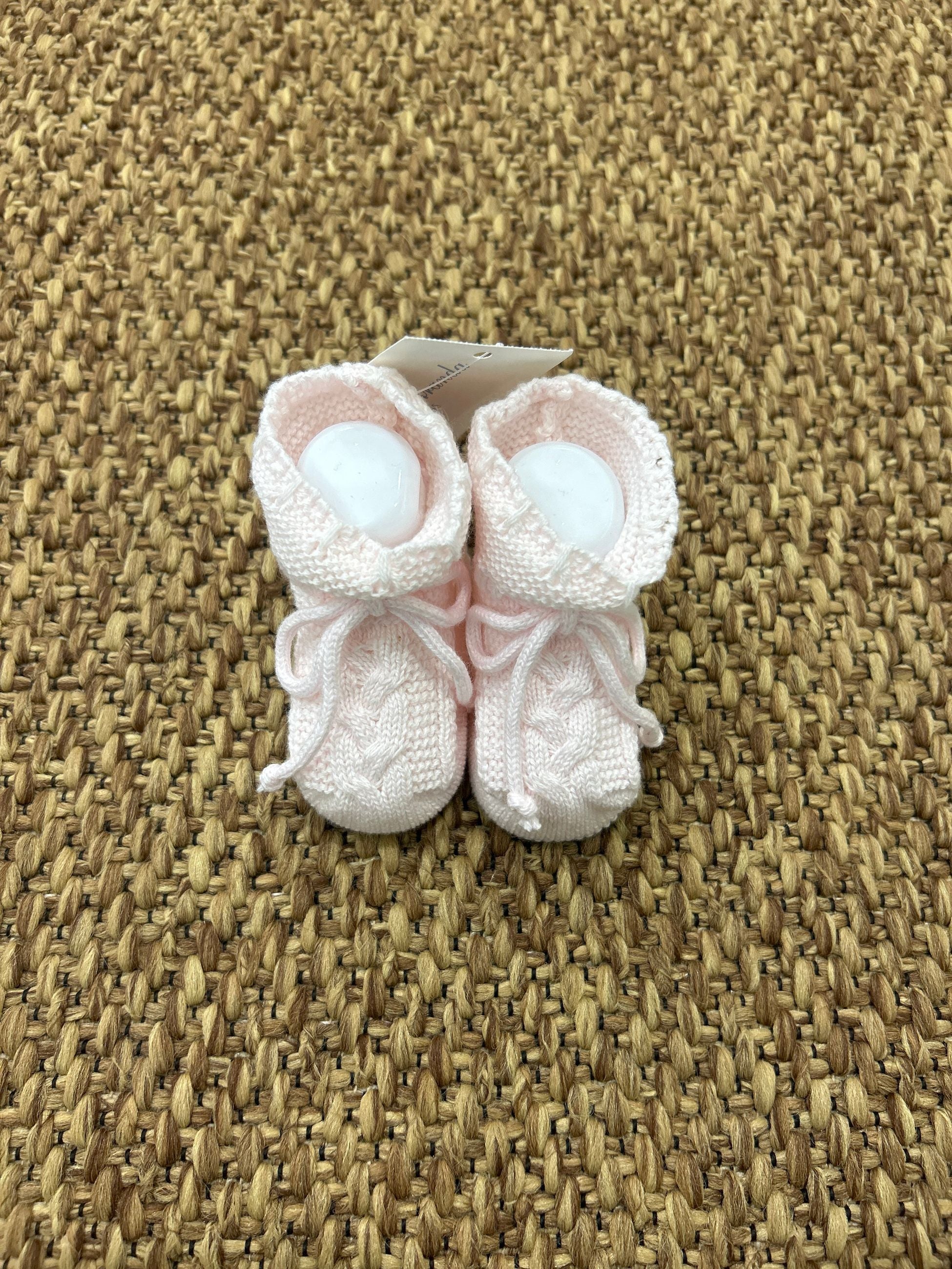 Babbucce neonati fiocchetto Martin Aranda