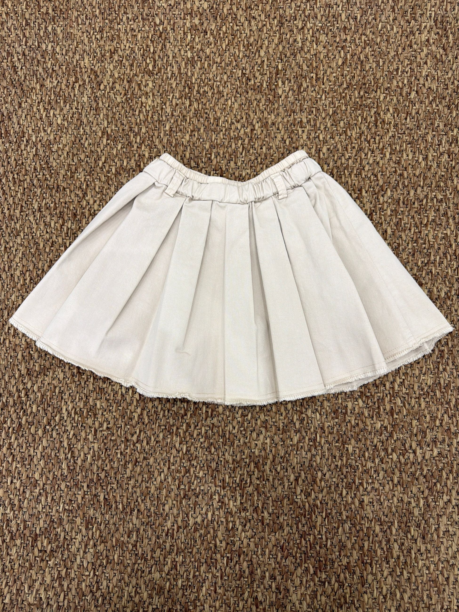 Gonna bimba plissettata a pieghe Zhoe & Tobiah