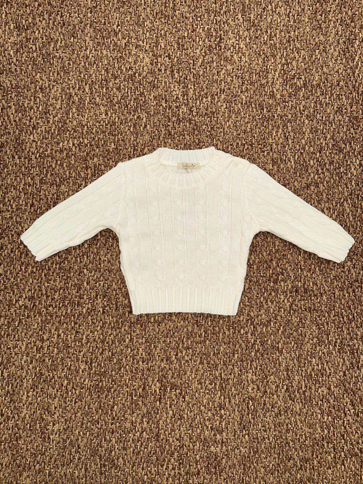 Maglioncino bambini trama trecce Baby Vip