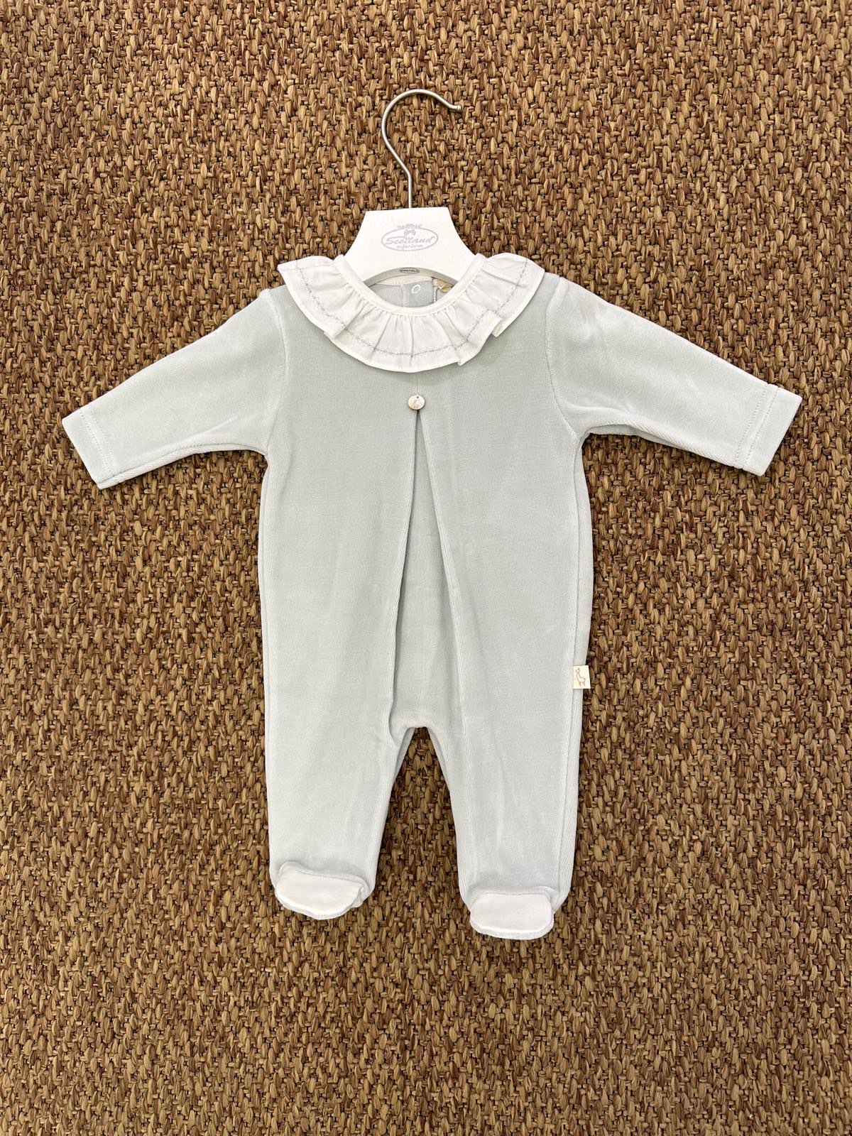 Tutina neonata con colletto volant Baby Gi