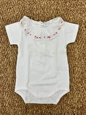 Body neonati collo rouches Wedoble