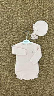 Completo neonata 3pz fiocchetto Juliana