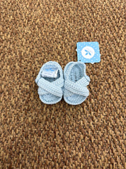 Scarpine bimba all'uncinetto Sardon