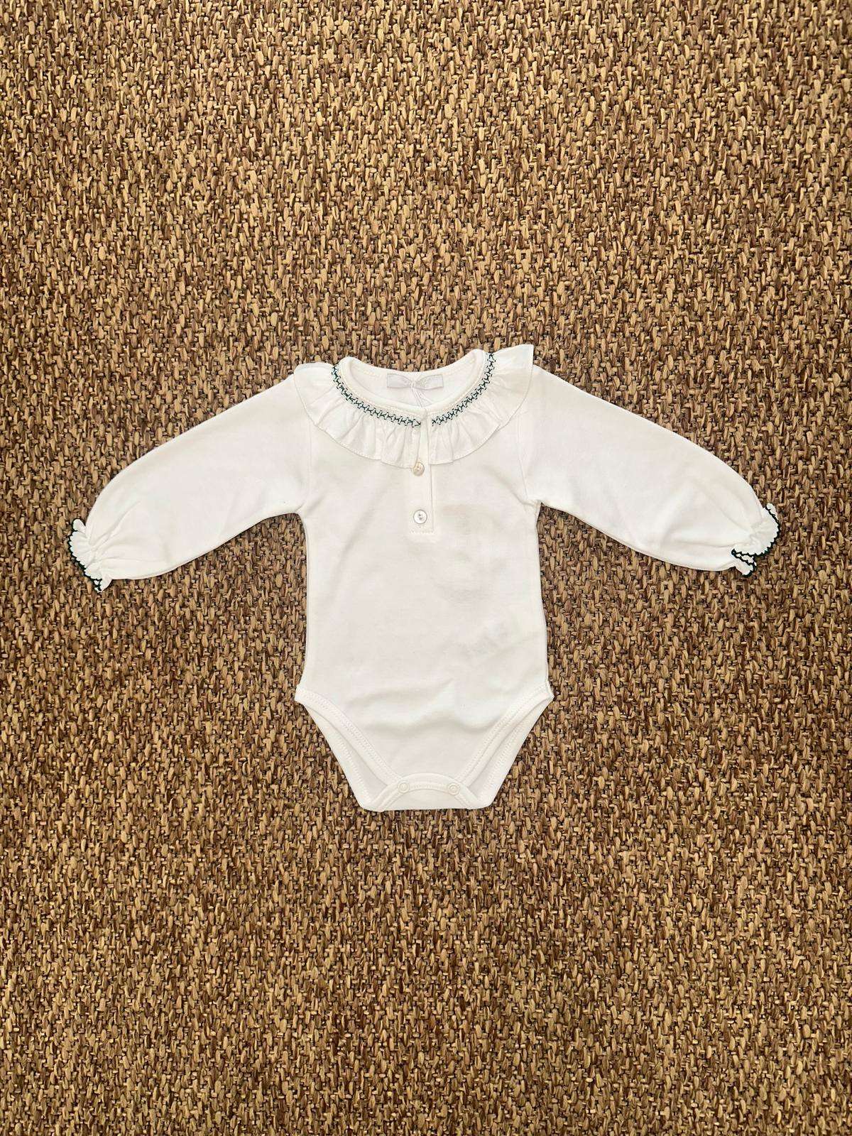 Body neonati con colletto volant Cocodè