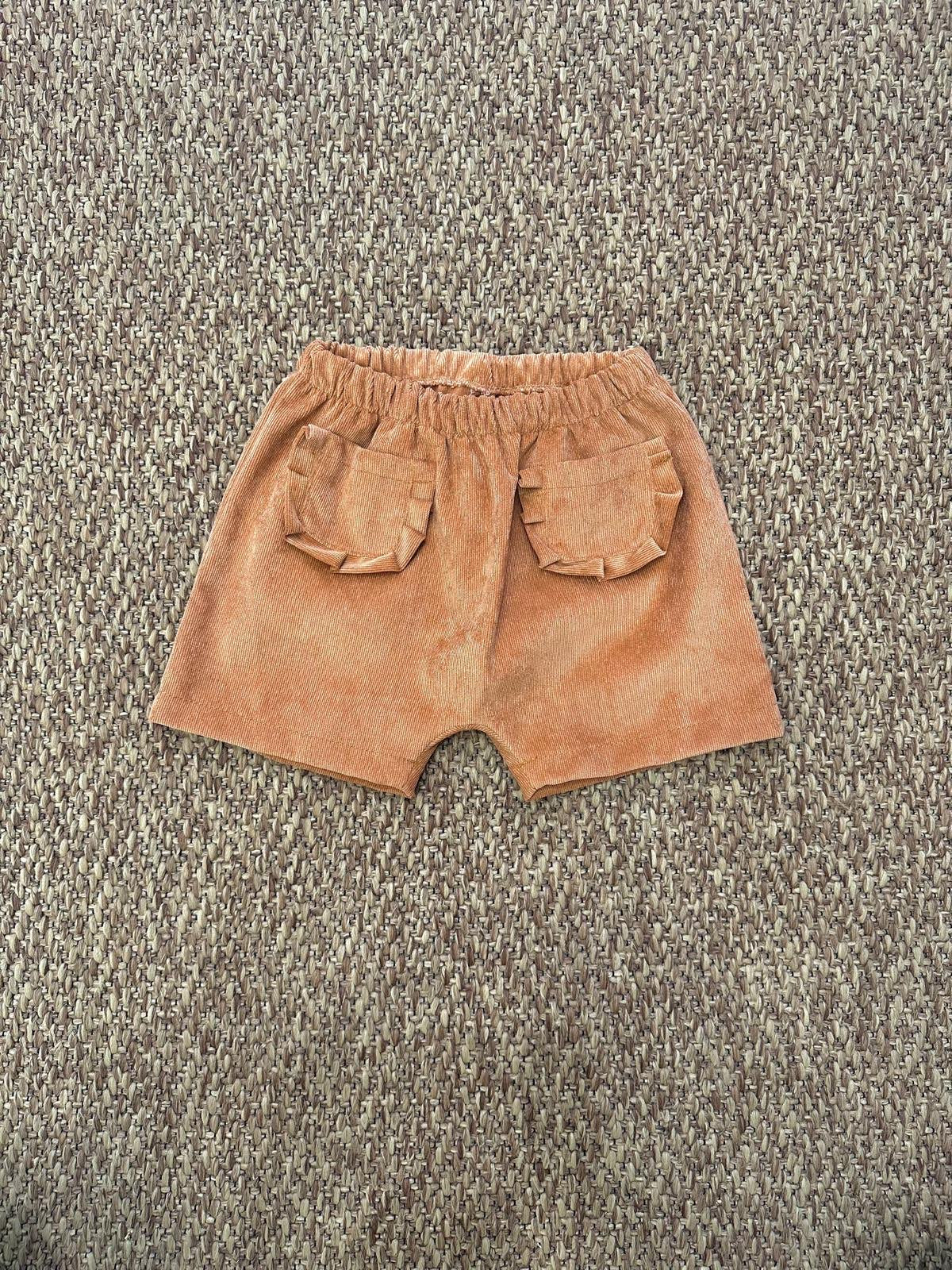 Shorts bambino in velluto a coste Baby Vip