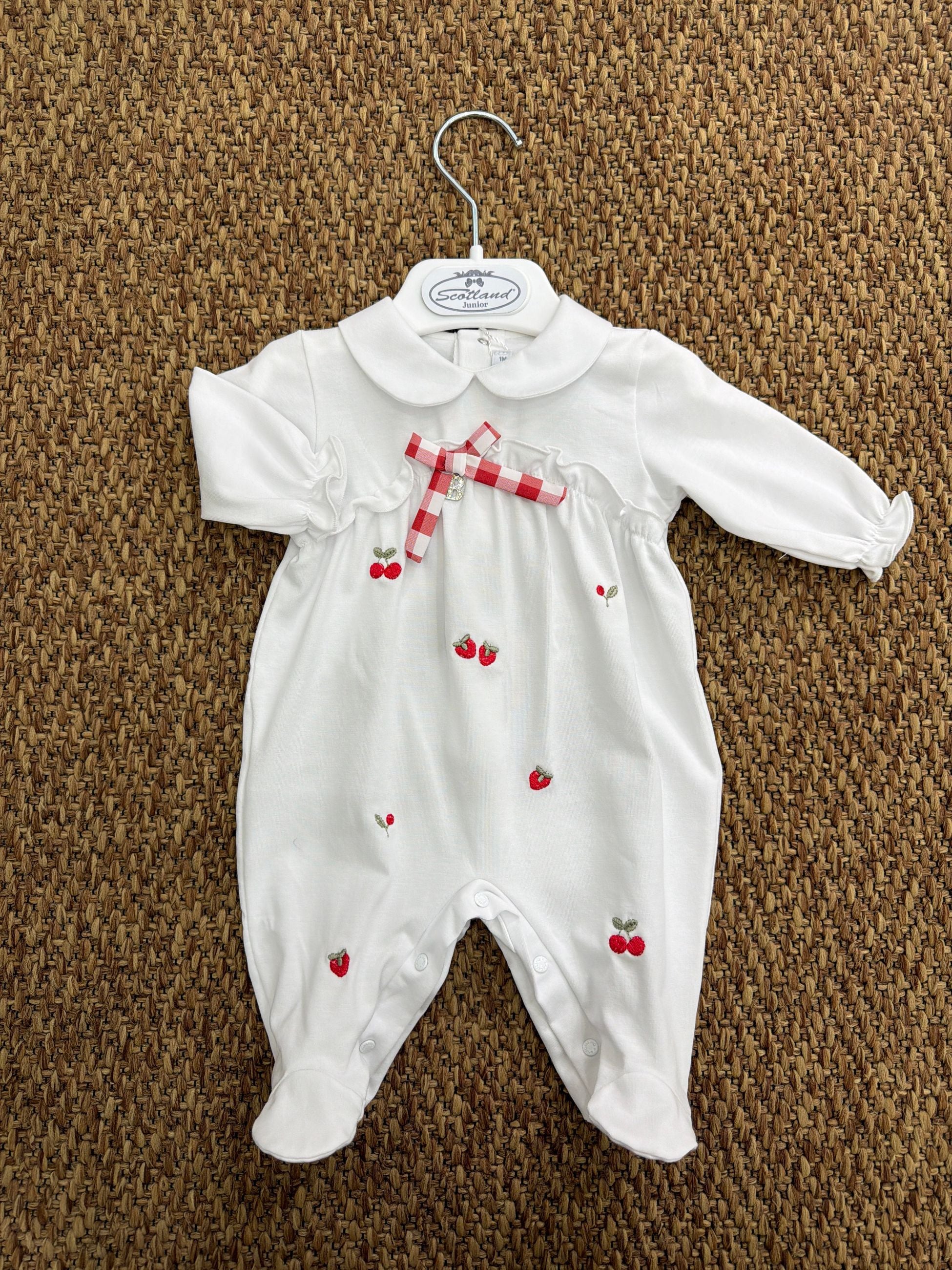 Tutina neonati fantasia frutta Barcellino