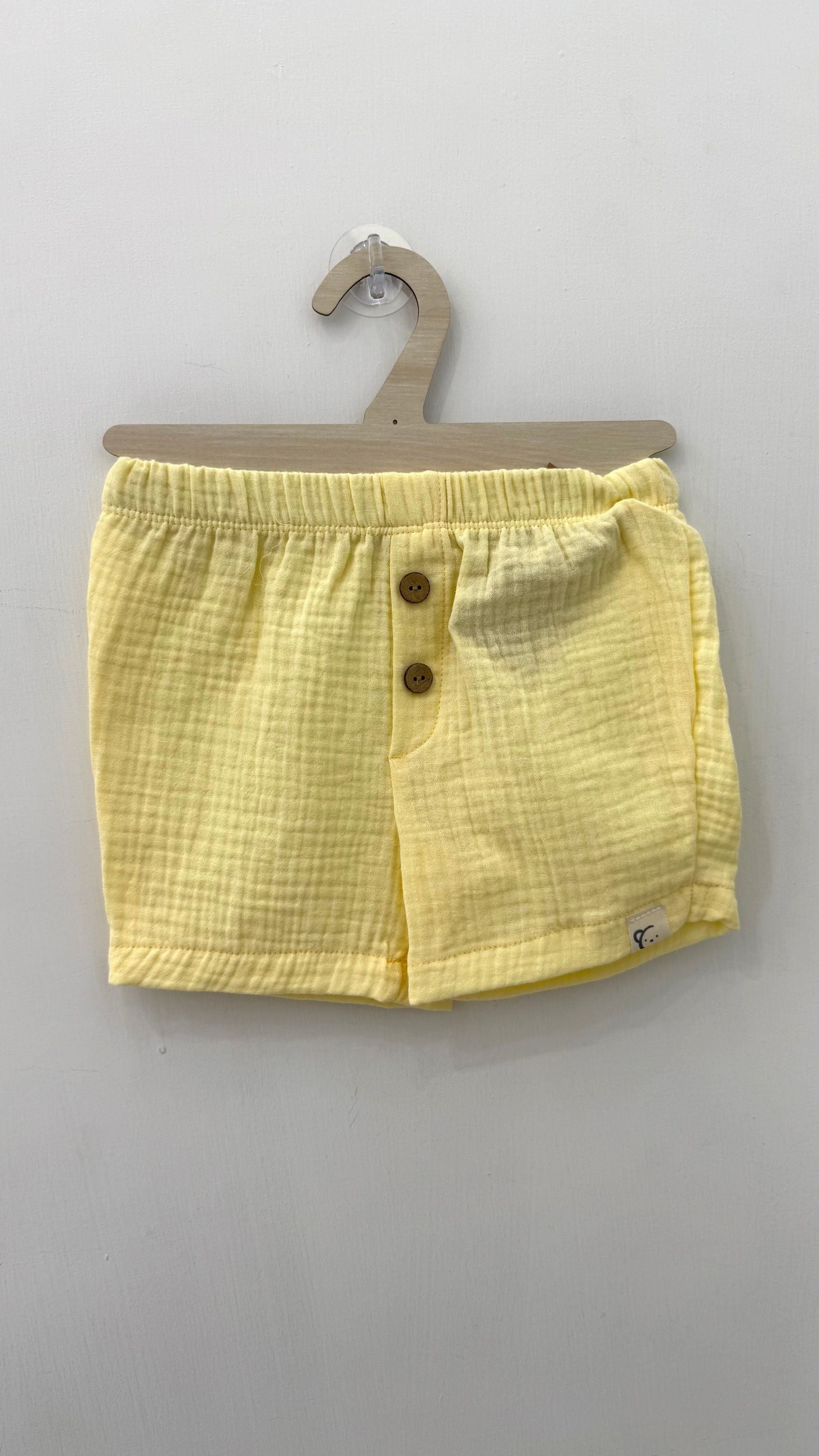 Short bambino in lino Calamaro