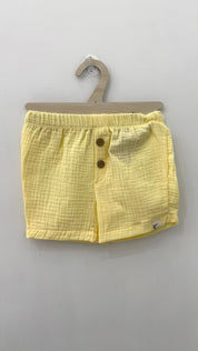 Short bambino in lino Calamaro