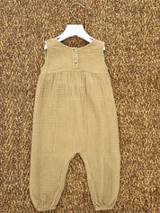 Pagliaccetto bimba in lino Play Up