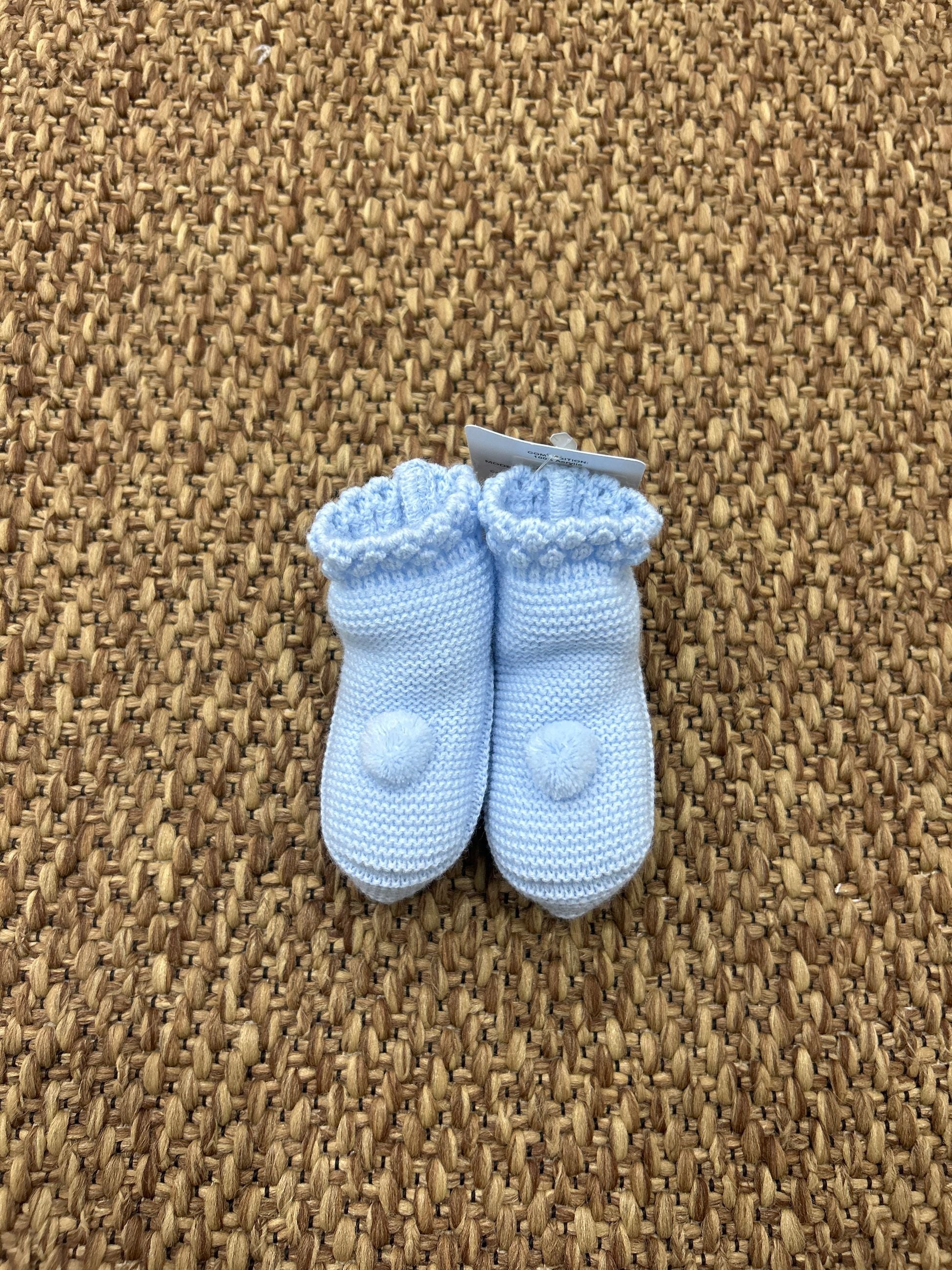 Babbucce neonati pon pon Enfant Made in Italy