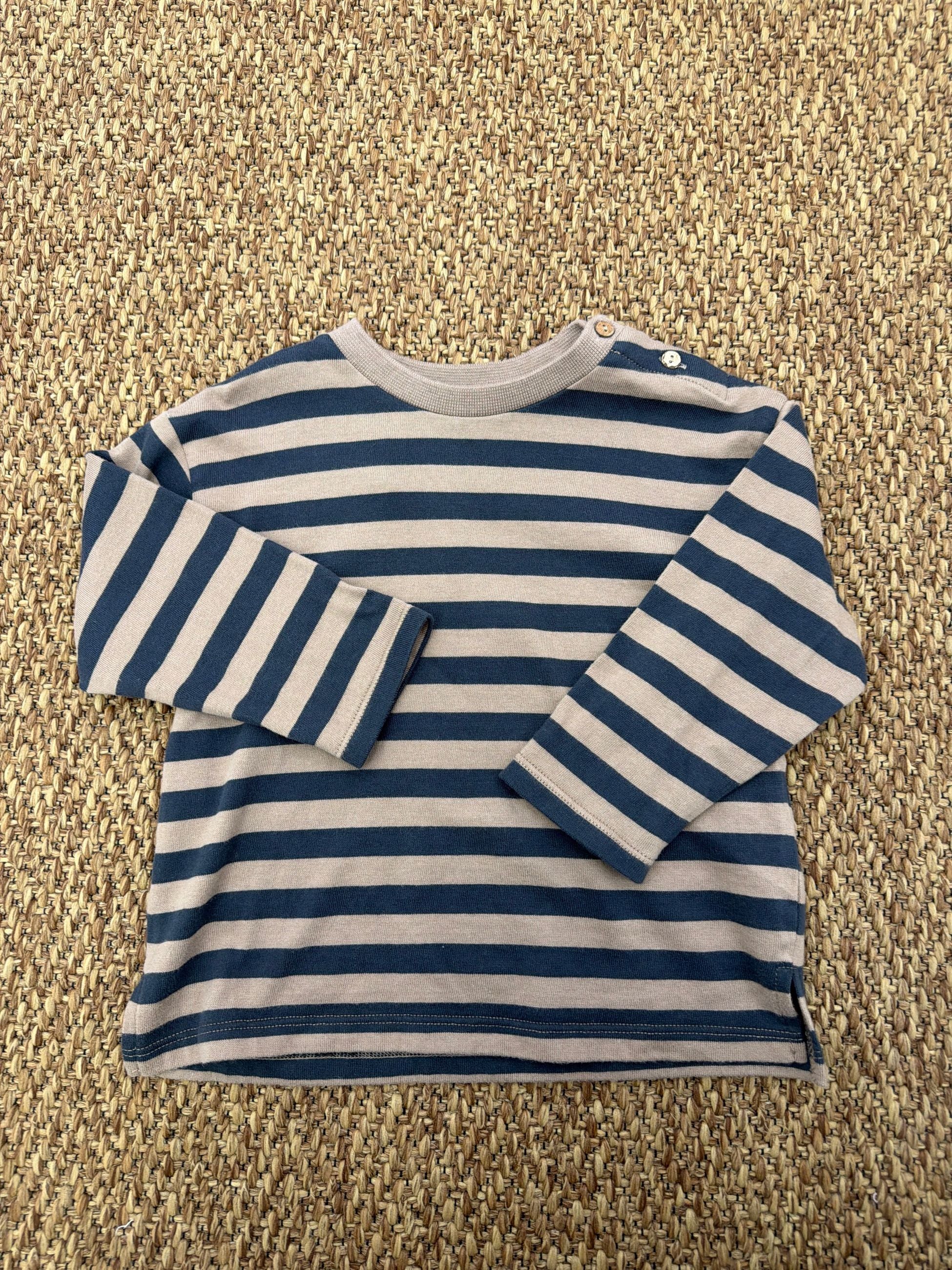 Maglia bimbo manich lunghe a righe Play Up