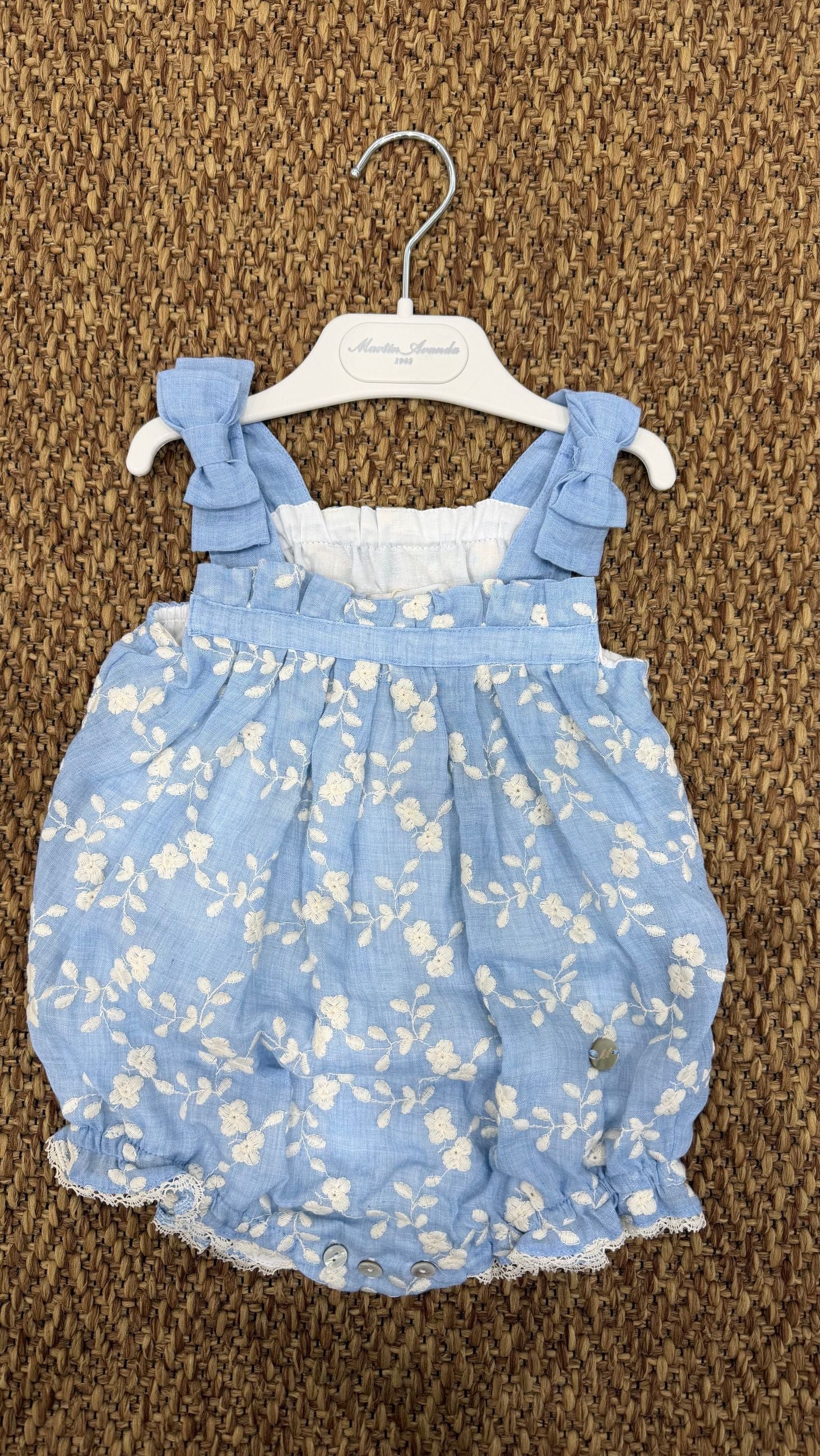 Pagliaccetto bimba a fiori Martin Aranda