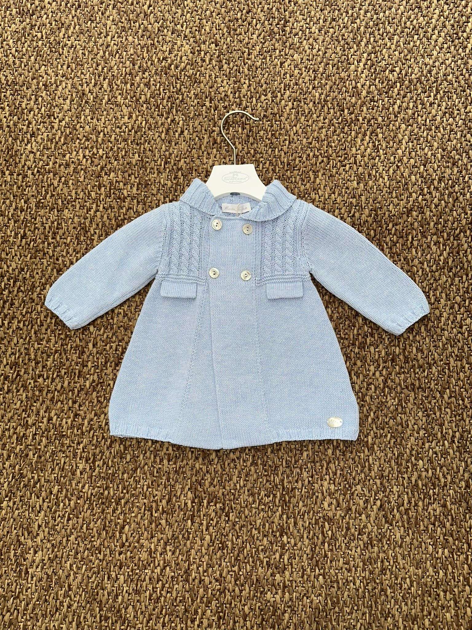 Cappotto bambini in lana trecce Martin Aranda