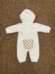 Tutina neonati in teddy con orsacchiotto Teto&Tatta