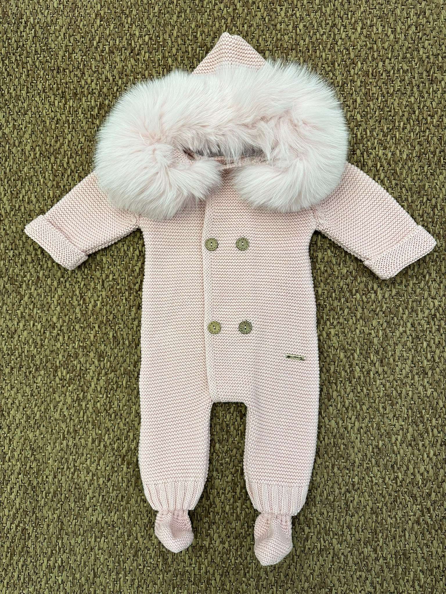 Eskimo neonati con cappuccio in pelliccia Martin Aranda