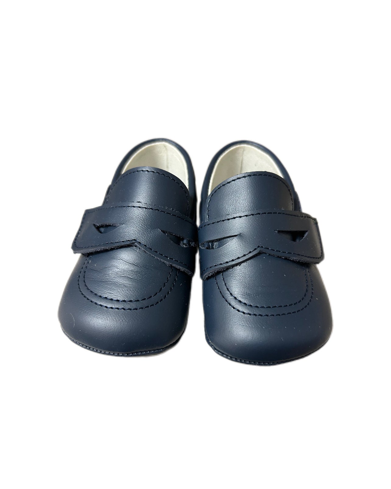 Scarpette bimbo culla in pelle modello mocassino Panyno