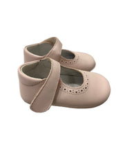 Scarpetta bimba ballerina in pelle con chiusura a strappo Panyno