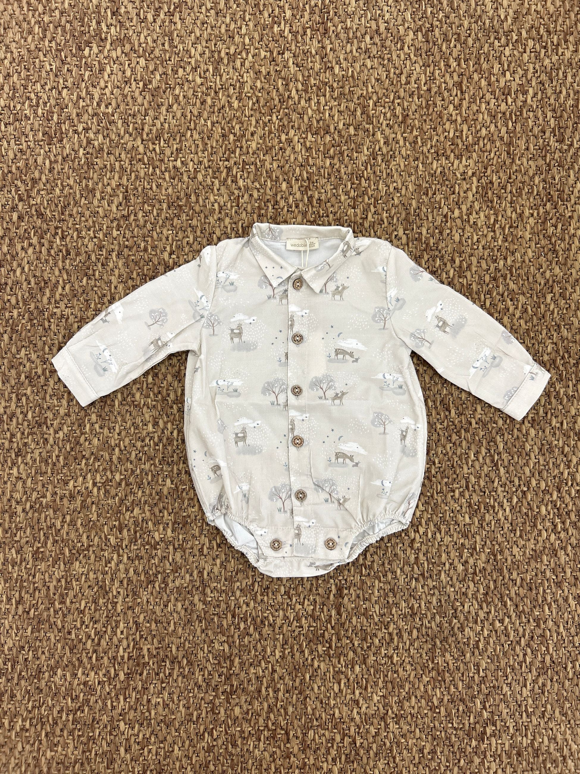 Pagliaccetto camicia bimbo Wedoble