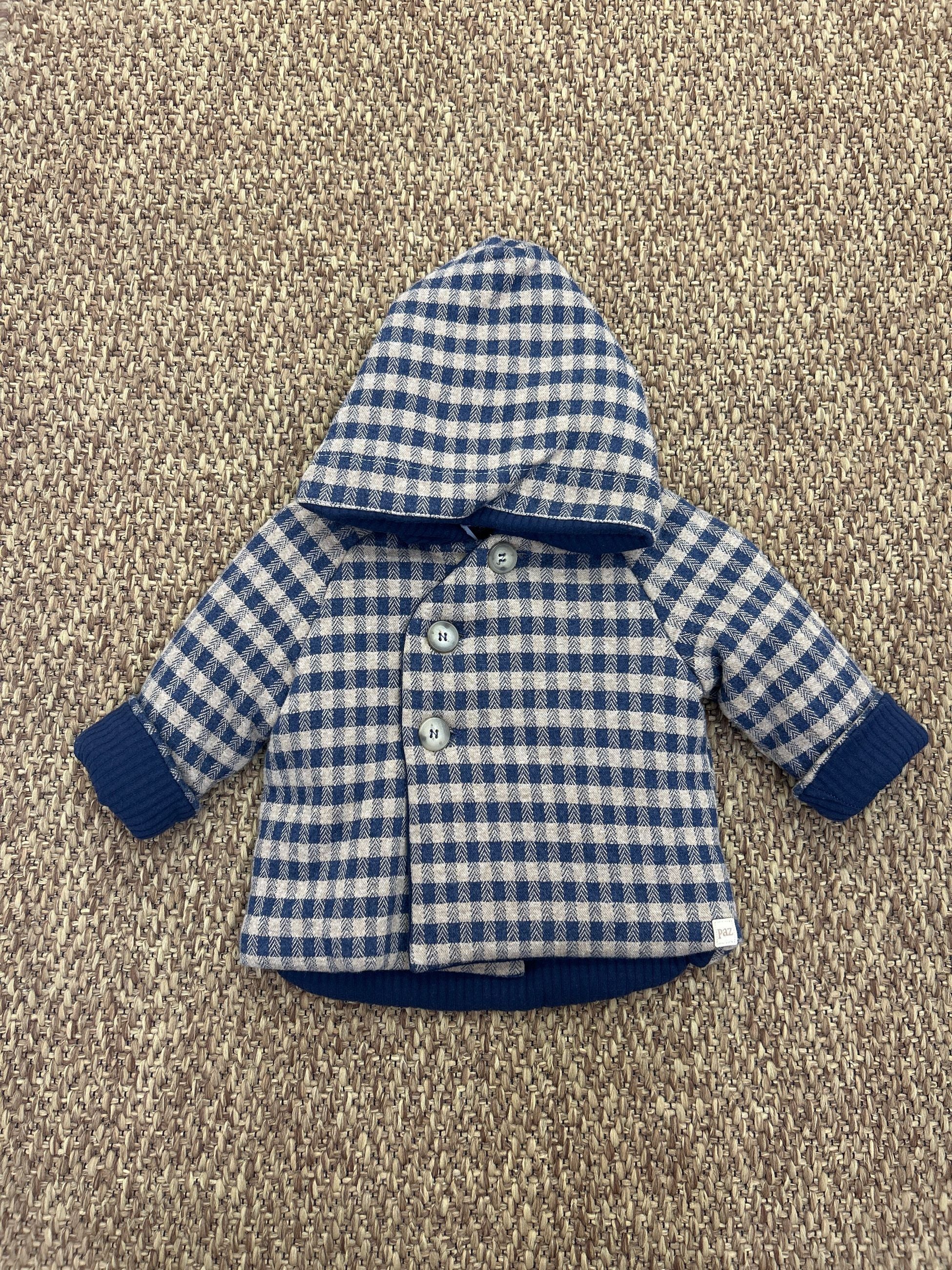 Cappotto bimba quadretti Paz Rodriguez
