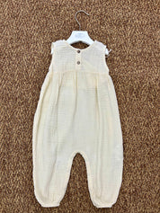 Pagliaccetto bimba in lino Play Up