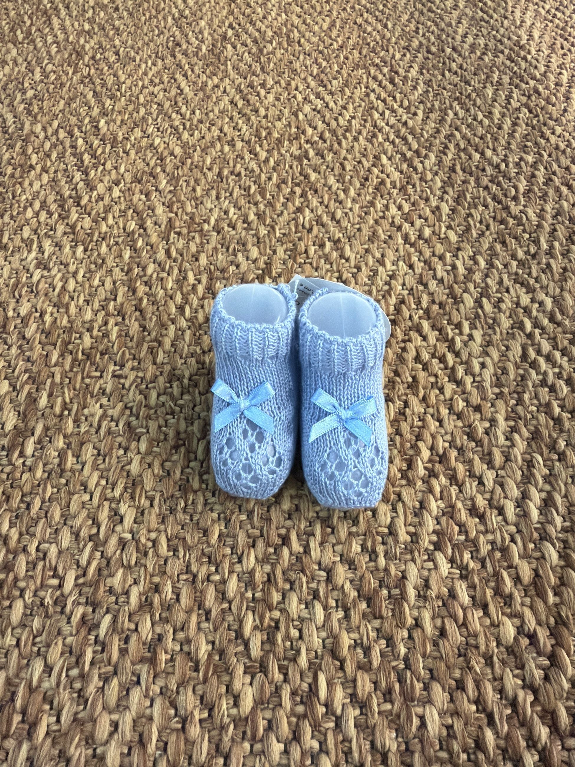 Babbucce neonati traforate Juliana