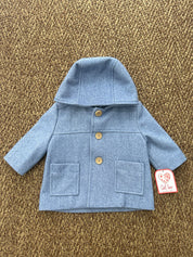 Cappotto bimbi con cappuccio Del Sur