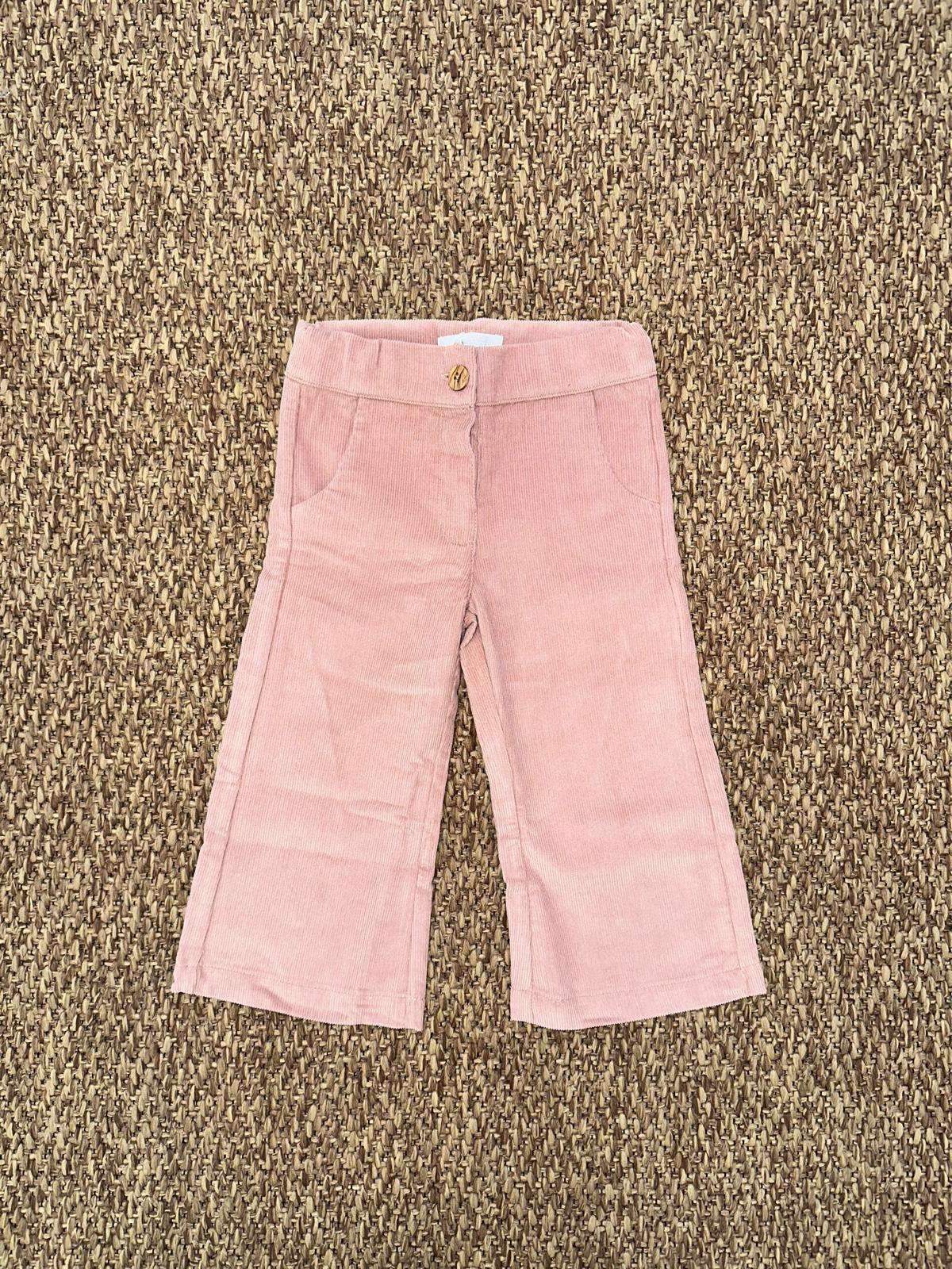 Pantalone bambina in velluto Cocodè