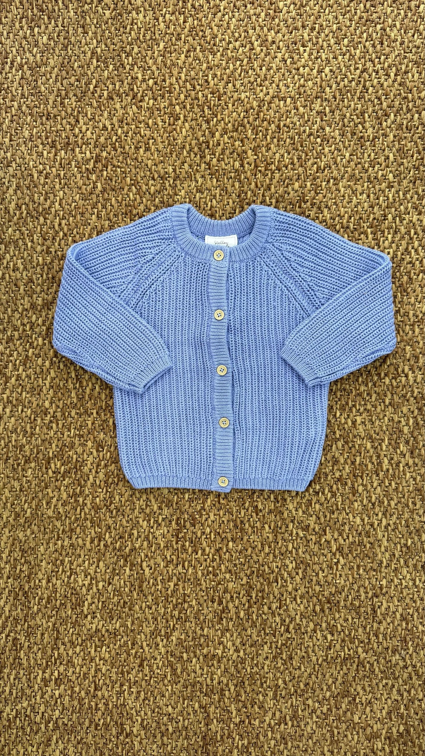 Giacchino bambini maglia inglese a costine