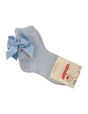 Calzini bimba con fiocco in raso Condor