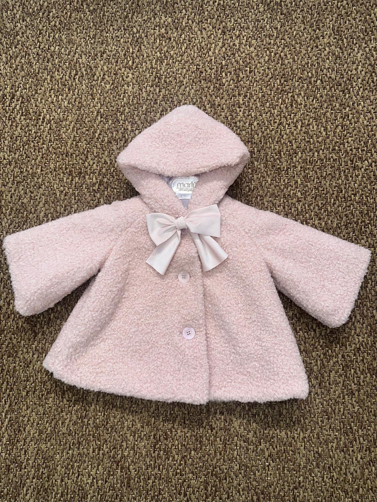 Cappotto bimba in teddy Marlù