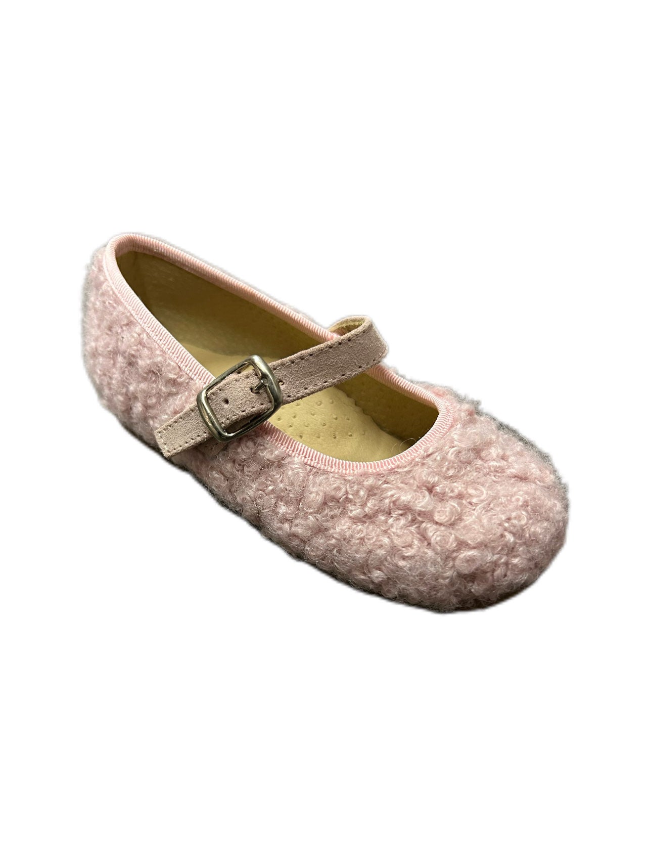 Scarpetta bimba ballerina in Boucle Panyno
