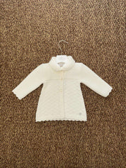 Cappotto bambina con collo in pelliccia Paz Rodriguez