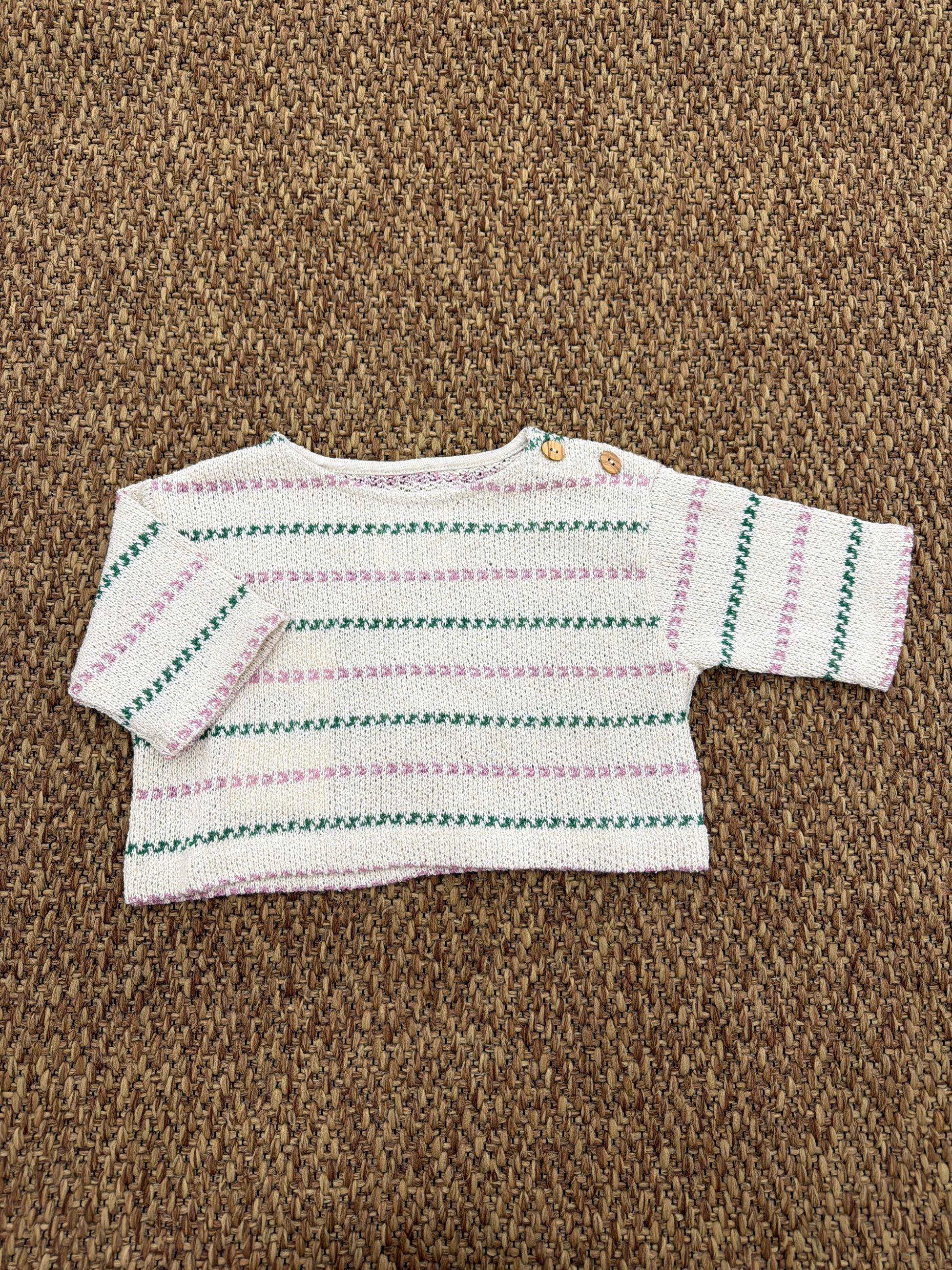 Maglia bambina a righe Play Up