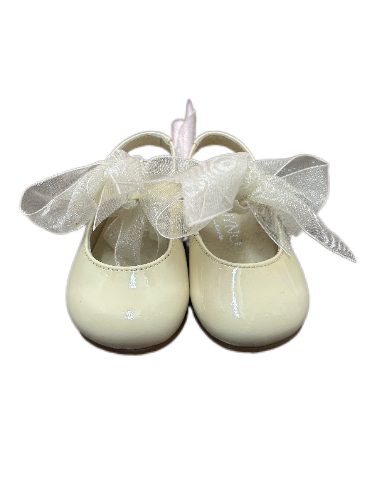 Scarpe bimba ballerina in vernice con fiocco Panyno