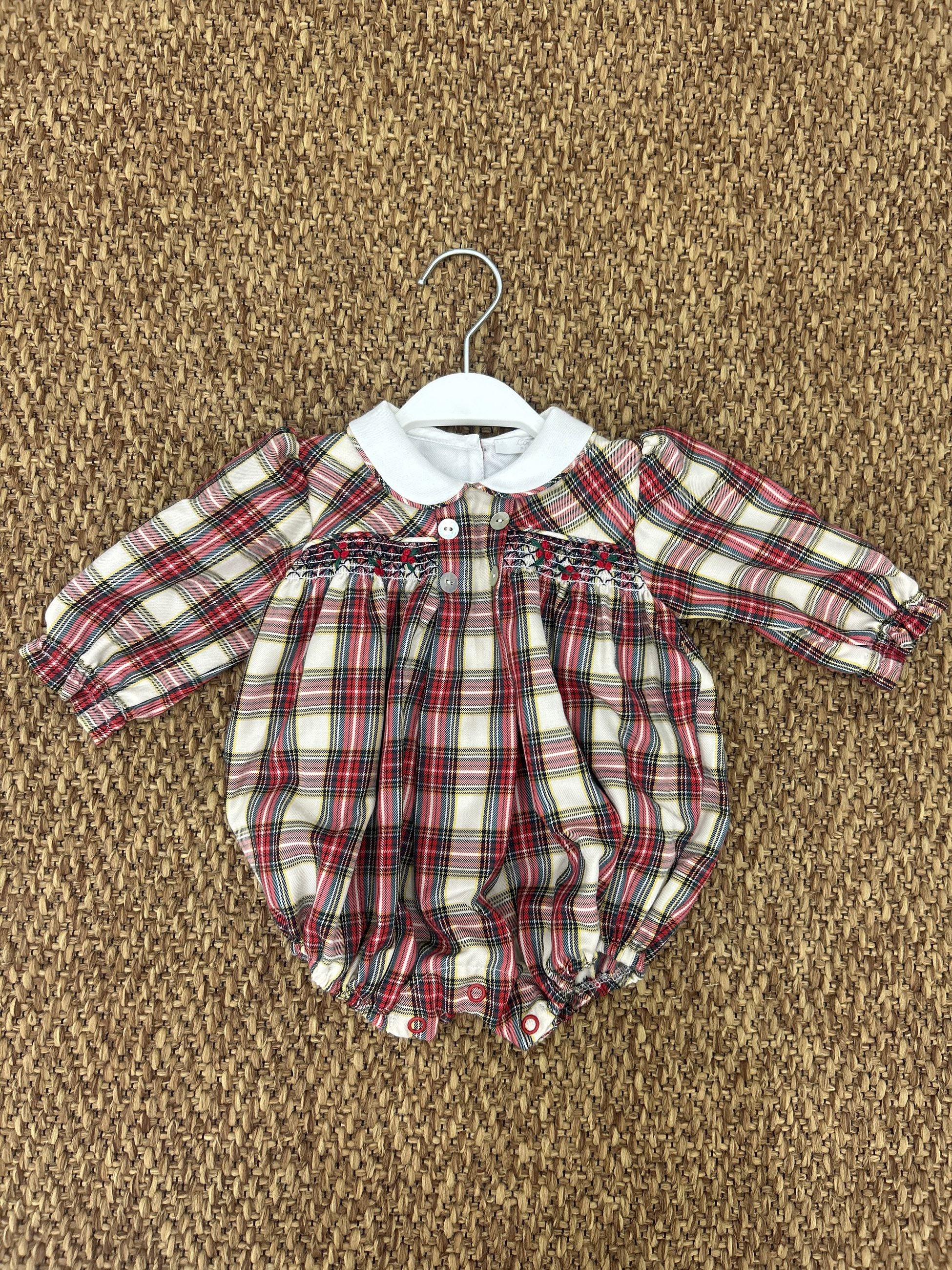 Pagliaccetto bimba scozzese Cocodè