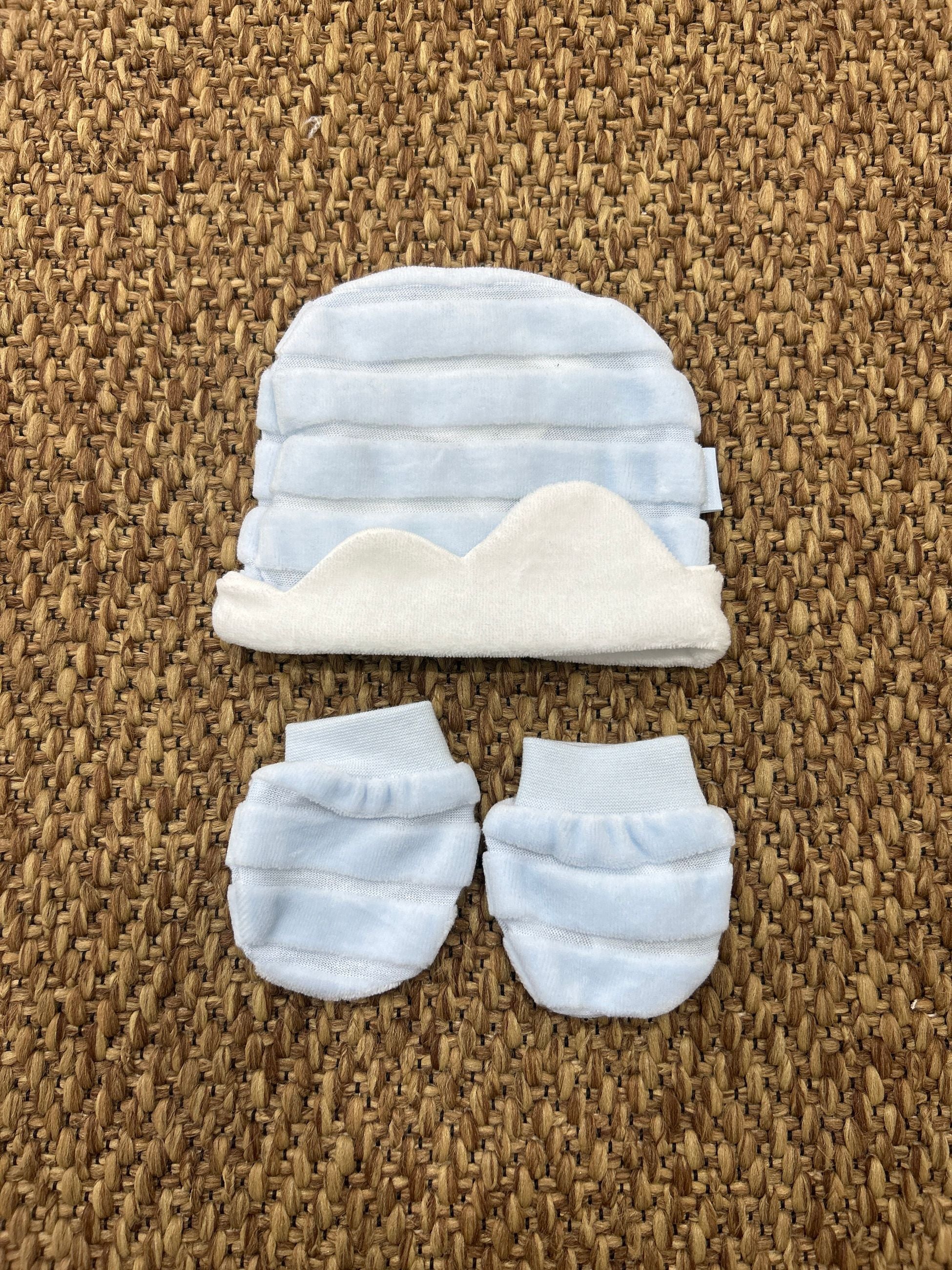 Set cappellino e muffole Enfant Made in Italy