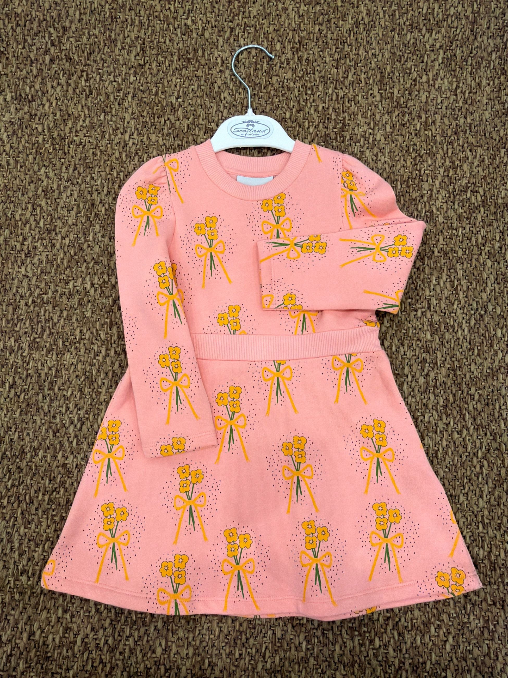 Abito bimba mazzo di fiori Mini Rondini