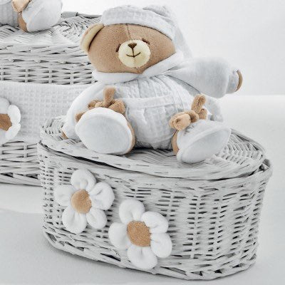 Cesto portaoggetti piccola orsacchiotto Nanan