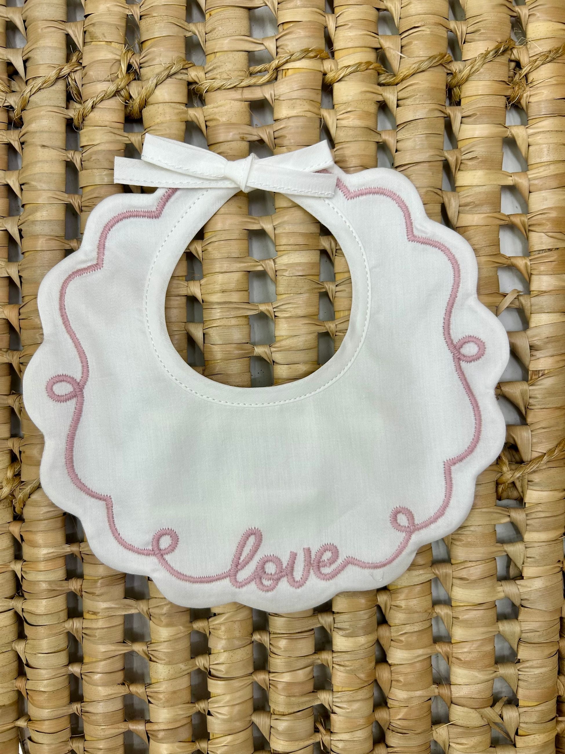 Bavetta ricamo love Marlù