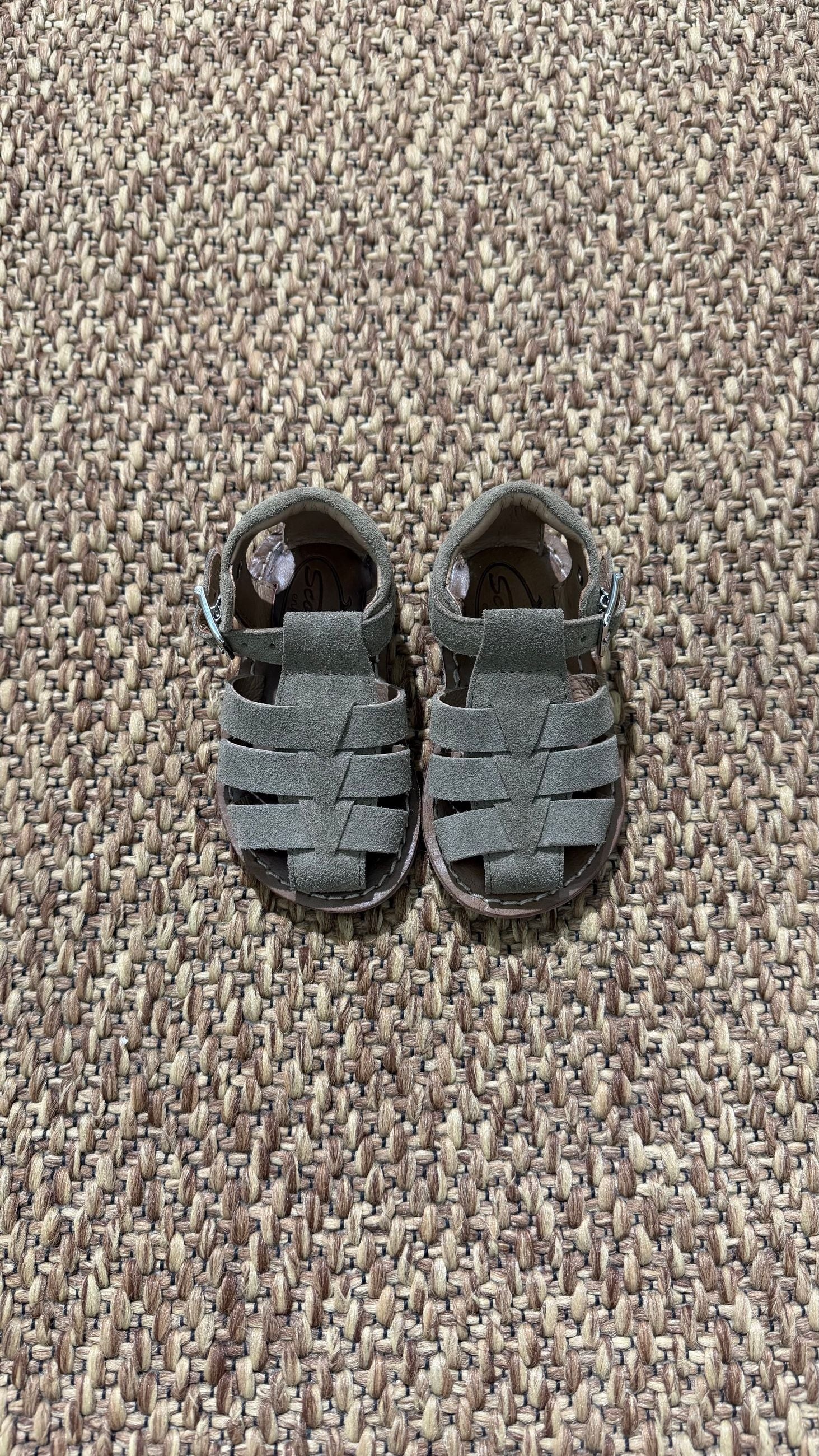 Sandali bimbi con fasce incrociate West Lake