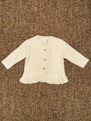 Giacchino bambina con volant Fiorile