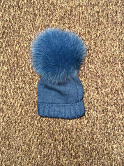 Cappellino bimbi lana pon pon Gio Higuamy