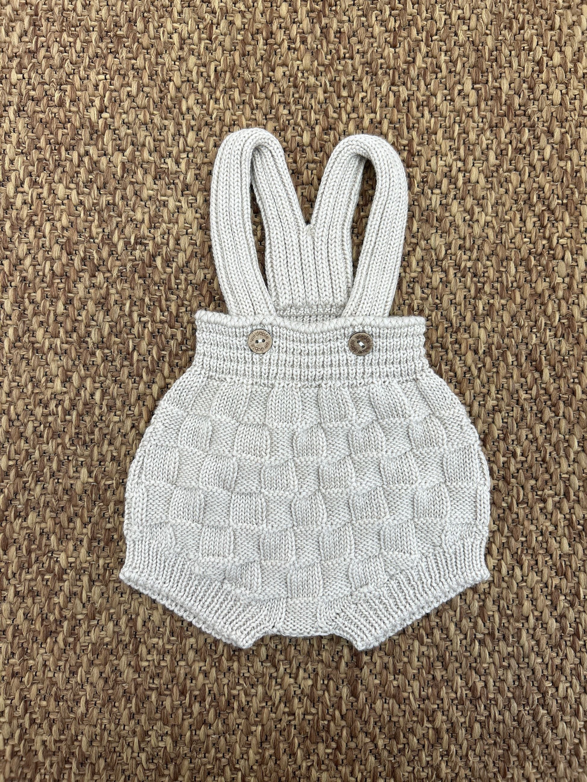 Salopette bambini in lana Wedoble
