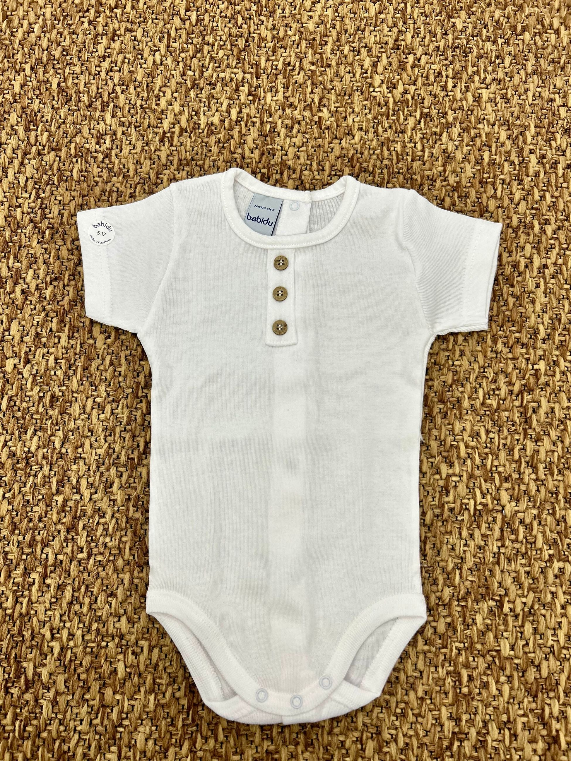 Body neonati mezza manica Babidu