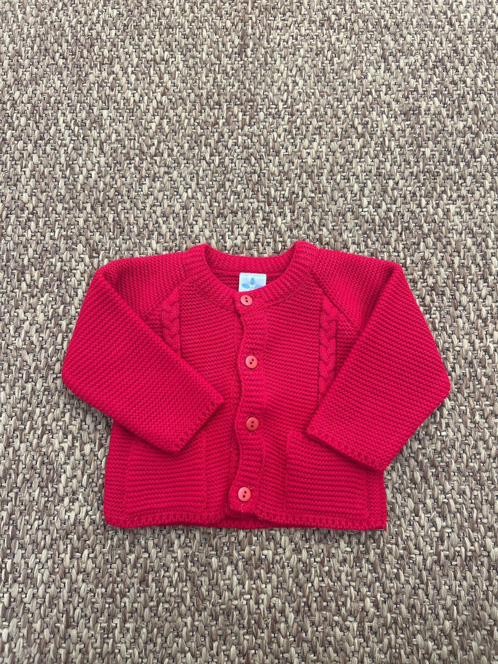 Giacchino neonati trecce Sardon